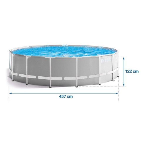 BASEN OGRODOWY STELAŻOWY 457 X 122 CM 6W1 INTEX 26726 BASEN OGRODOWY STELAŻOWY 457 X 122 CM 6W1 INTEX 26726