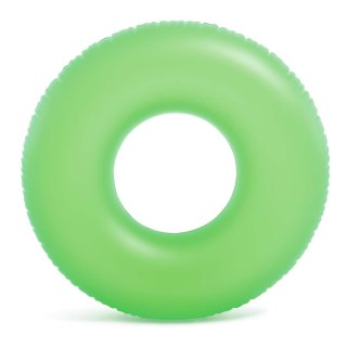 KOŁO DO PŁYWANIA NEON ŚR 91 CM - 3 KOLORY INTEX 59262 ŻÓŁTY