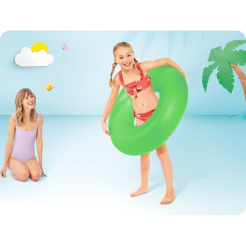 KOŁO DO PŁYWANIA NEON ŚR 91 CM - 3 KOLORY INTEX 59262 ŻÓŁTY