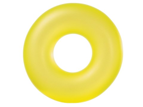 KOŁO DO PŁYWANIA NEON ŚR 91 CM - 3 KOLORY INTEX 59262 ŻÓŁTY