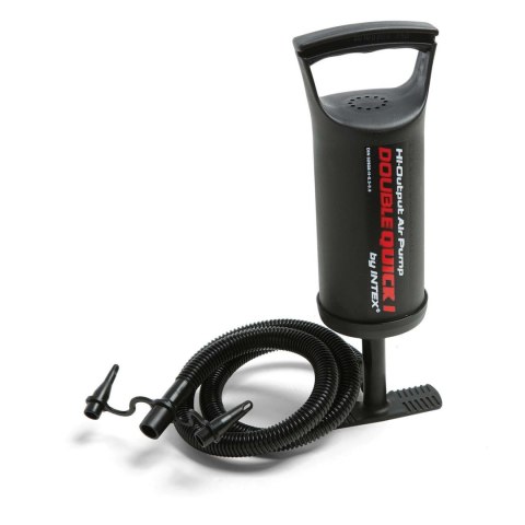 MATERAC DMUCHANY 191X137X25 CM Z POMPKĄ TŁOKOWĄ INTEX 64142