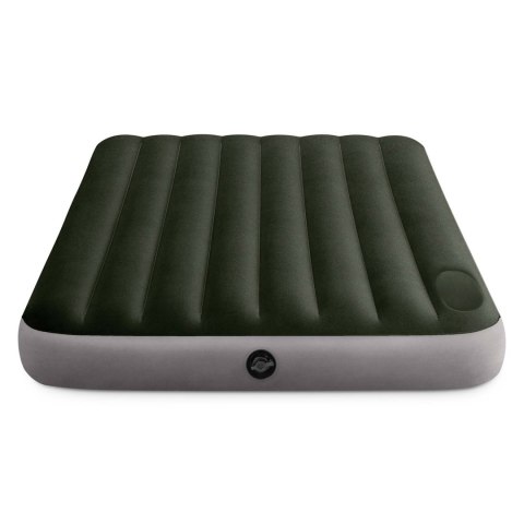 MATERAC DMUCHANY 191X137X25 CM Z WBUDOWANĄ POMPKĄ NOŻNĄ INTEX 64762