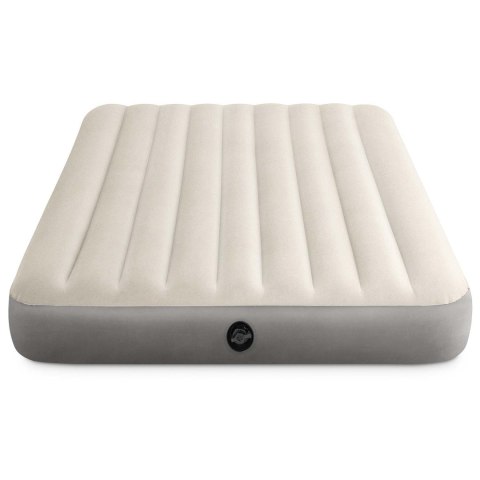 MATERAC DMUCHANY 203X152X25 CM Z POMPKĄ TŁOKOWĄ INTEX 64103
