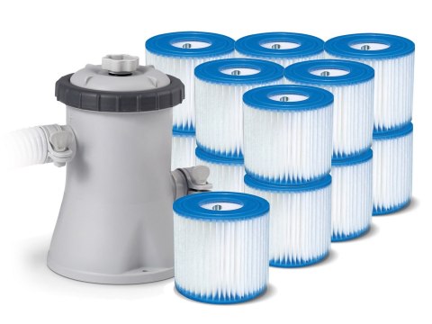 POMPA FILTRUJĄCA DO BASENÓW 1250L/H INTEX 28602 / 29007 + 13 FILTRÓW! POMPA FILTRUJĄCA DO BASENÓW 1250L/H INTEX 28602 / 29007 + 13 FILTRÓW!