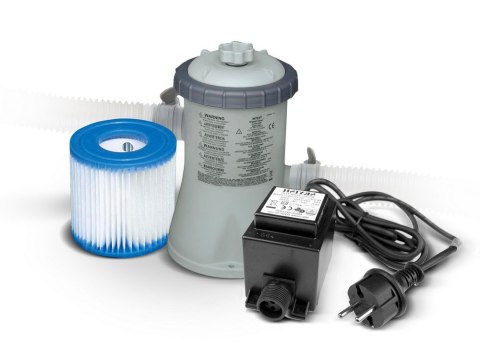 POMPA FILTRUJĄCA DO BASENÓW + TRANSFORMATOR 12V 1250 L/H INTEX 28602GS POMPA FILTRUJĄCA DO BASENÓW + TRANSFORMATOR 12V 1250 L/H INTEX 28602GS