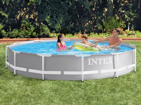 BASEN OGRODOWY STELAŻOWY 366 X 76 CM 16W1 INTEX 26712 + MASZYNA DO BANIEK GRATIS
