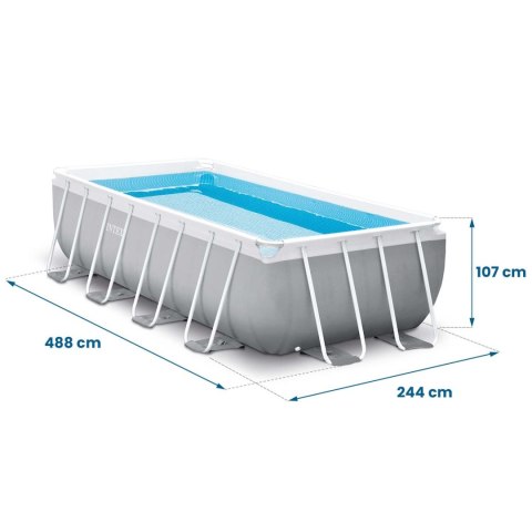 BASEN PROSTOKĄTNY 488X244X107CM 21W1 INTEX 26792