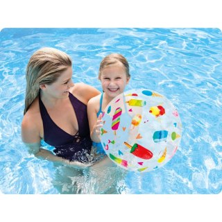 DMUCHANA PIŁKA PLAŻOWA LODY 51 CM INTEX 59040