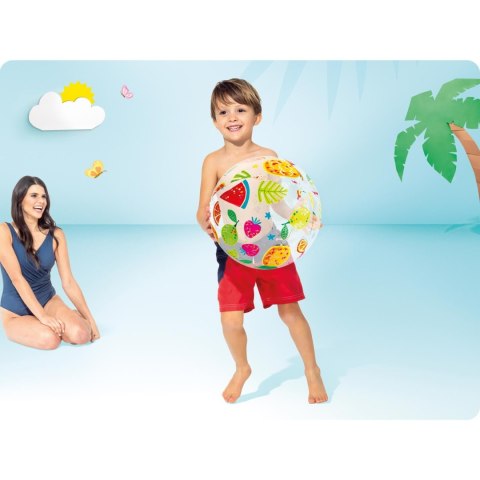 DMUCHANA PIŁKA PLAŻOWA OWOCE 51 CM INTEX 59040
