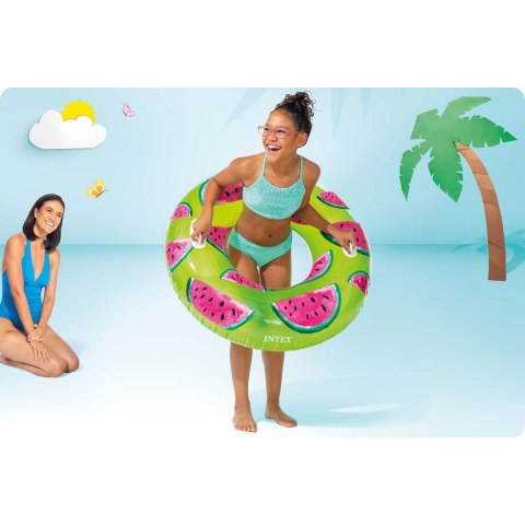 KOŁO DO PŁYWANIA ARBUZY 107 CM INTEX 56261 KOŁO DO PŁYWANIA ARBUZY 107 CM INTEX 56261