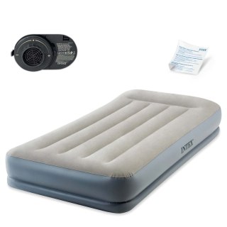 MATERAC DMUCHANY 191X99X33 CM Z WBUDOWANĄ POMPKĄ ELEKTRYCZNĄ INTEX 64116ND