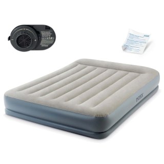 MATERAC DMUCHANY 203X152X30 CM Z WBUDOWANĄ POMPKĄ ELEKTRYCZNĄ INTEX 64118