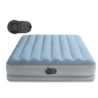MATERAC DMUCHANY 203X152X36 CM Z WBUDOWANĄ POMPKĄ ELEKTRYCZNĄ INTEX 64159