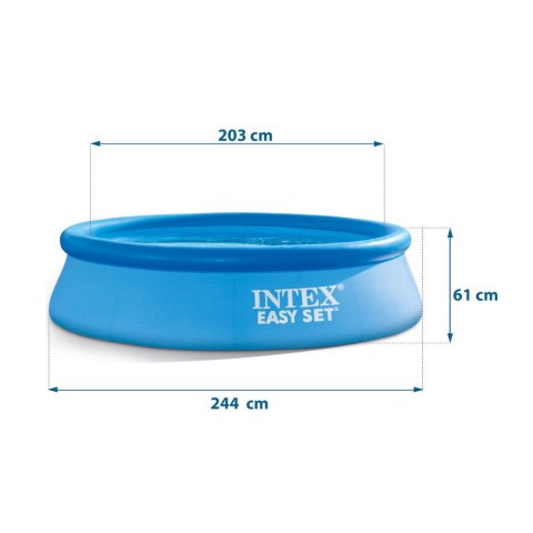BASEN OGRODOWY ROZPOROWY 244 X 61 CM 16W1 INTEX 28106