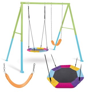 HUŚTAWKA PLAC ZABAW BOCIANIE GNIAZDO INTEX 44125