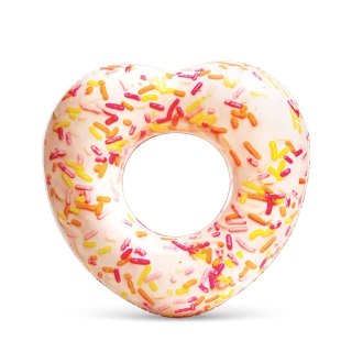 KOŁO DO PŁYWANIA DONUT SERCE INTEX 56253