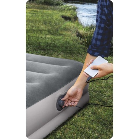 MATERAC DMUCHANY 203X152X30 CM Z WBUDOWANĄ POMPKĄ ELEKTRYCZNĄ INTEX 64114