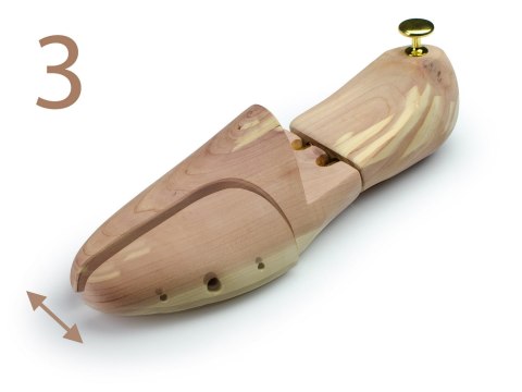 PRAWIDŁA DO BUTÓW, CEDROWE, PARA R. 38-39 MASSIDO
