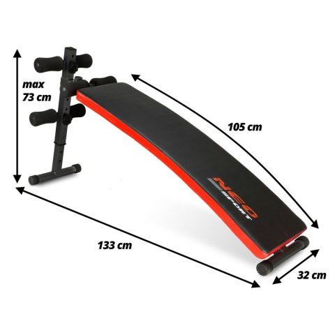 ŁAWECZKA SKOŚNA DO ĆWICZEŃ NEO-SPORT NS-09
