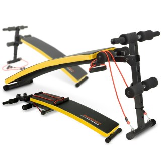 ŁAWECZKA SKOŚNA DO ĆWICZEŃ Z EKSPANDERAMI NEO-SPORT NS-08G