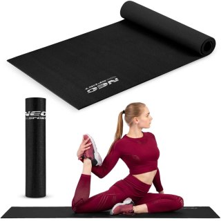 MATA DO ĆWICZEŃ 173 X 61 CM NEO-SPORT - 192100 CZARNA
