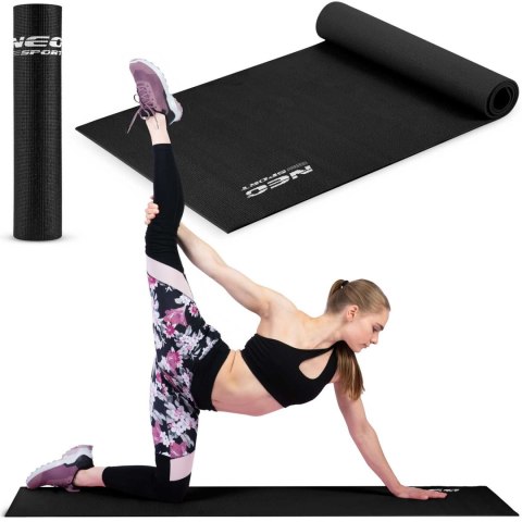 MATA DO ĆWICZEŃ 173 X 61 CM NEO-SPORT - 192100 CZARNA