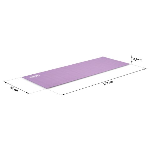 MATA DO ĆWICZEŃ 173 X 61 CM NEO-SPORT - 192102 FIOLETOWA