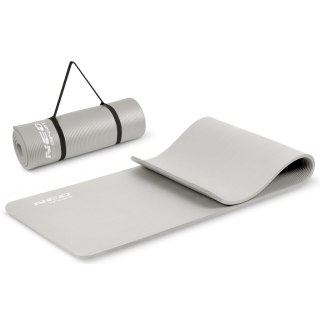 MATA DO ĆWICZEŃ 183 X 60 CM NEO-SPORT - 192200 SZARA