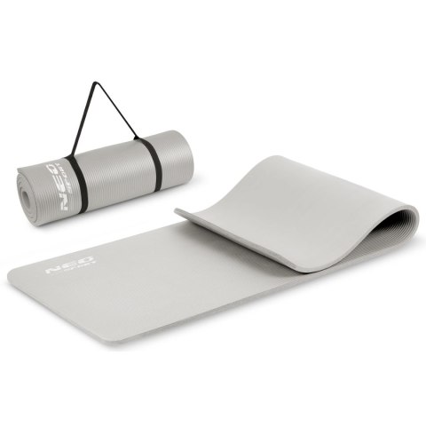 MATA DO ĆWICZEŃ 183 X 60 CM NEO-SPORT - 192200 SZARA