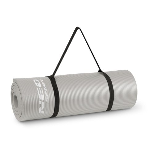 MATA DO ĆWICZEŃ 183 X 60 CM NEO-SPORT - 192200 SZARA