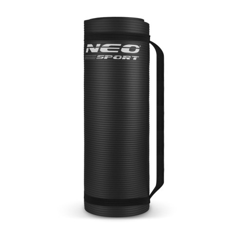 MATA DO ĆWICZEŃ GRUBA 183 X 60 CM NEO-SPORT - 192300 CZARNA