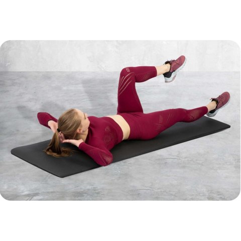 MATA DO ĆWICZEŃ GRUBA 183 X 60 CM NEO-SPORT - 192300 CZARNA