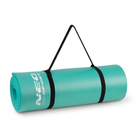 MATA DO ĆWICZEŃ GRUBA 183 X 60 CM NEO-SPORT - 192301 TURKUSOWA