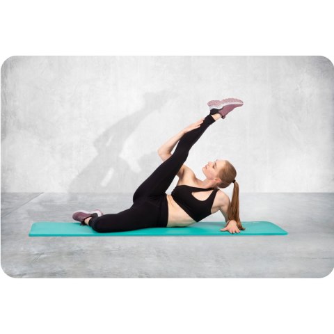 MATA DO ĆWICZEŃ GRUBA 183 X 60 CM NEO-SPORT - 192301 TURKUSOWA