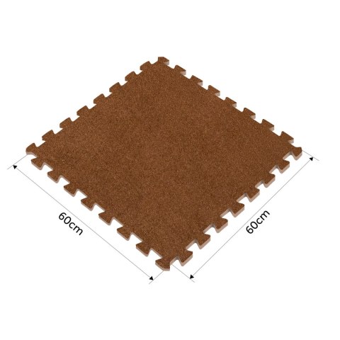 MATA PIANKOWA PUZZLE 180 X 120 CM MASSIDO 6SZT