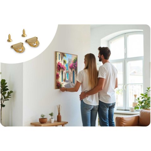 OBRAZ DO MALOWANIA PO NUMERACH 40X50 CM MASSIDO PEJZAŻ MIEJSKI