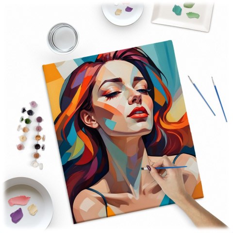 OBRAZ DO MALOWANIA PO NUMERACH 40X50 CM MASSIDO PORTRET KOBIETY