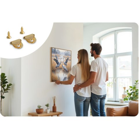 OBRAZ DO MALOWANIA PO NUMERACH 40X50 CM MASSIDO ŻURAWIE