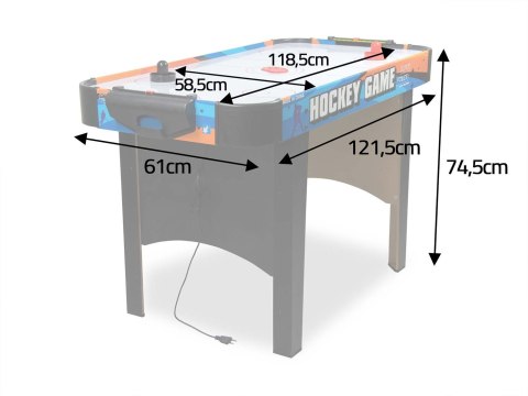 STÓŁ DO GRY CYMBERGAJ AIR HOCKEY DUŻY NS-428