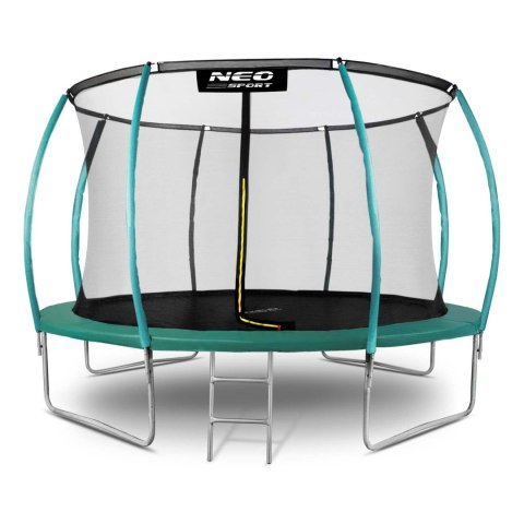 TRAMPOLINA OGRODOWA PROFILOWANA 12FT/374CM Z SIATKĄ WEWNĘTRZNĄ NEO-SPORT