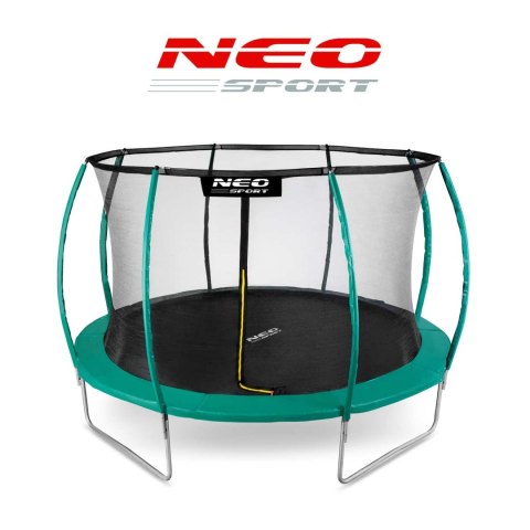 TRAMPOLINA OGRODOWA PROFILOWANA 12FT/374CM Z SIATKĄ WEWNĘTRZNĄ NEO-SPORT