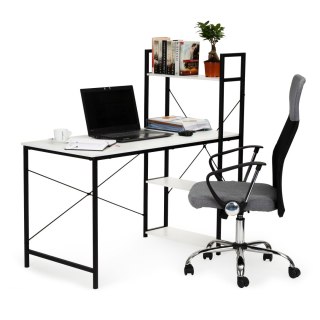 BIURKO KOMPUTEROWE BIUROWE STÓŁ + REGAŁ PÓŁKI LOFT