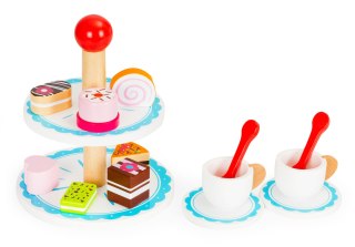 DREWNIANE CIASTKA CUKIERNIA PATERA ZESTAW ECOTOYS