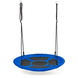 HUŚTAWKA OGRODOWA BOCIANIE GNIAZDO 100CM ECOTOYS NIEBIESKA