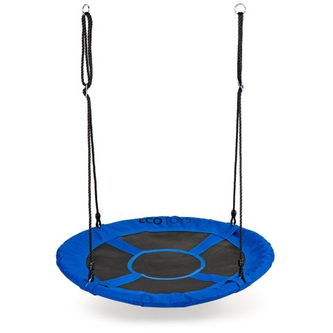 HUŚTAWKA OGRODOWA BOCIANIE GNIAZDO 100CM ECOTOYS NIEBIESKA
