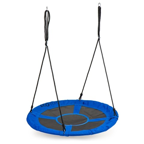 HUŚTAWKA OGRODOWA BOCIANIE GNIAZDO 100CM ECOTOYS NIEBIESKA