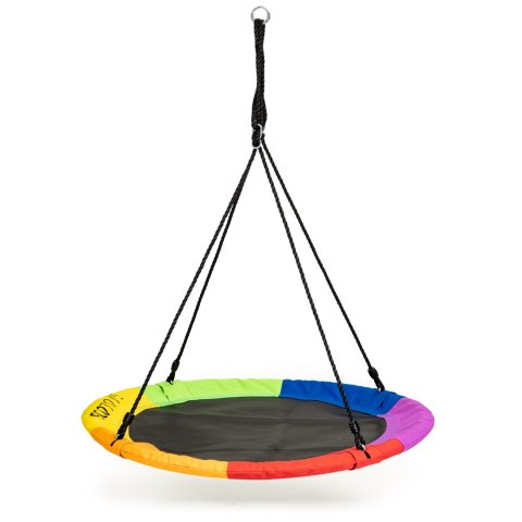 HUŚTAWKA OGRODOWA BOCIANIE GNIAZDO 100CM ECOTOYS WIELOKOLOROWA