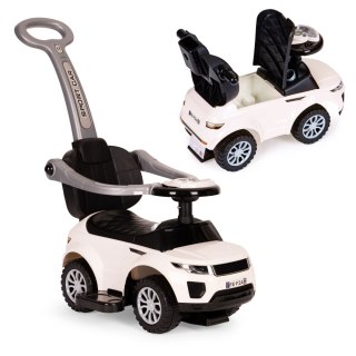 JEŹDZIK CHODZIK PCHACZ 3W1 AUTKO SUPER CAR BIAŁY