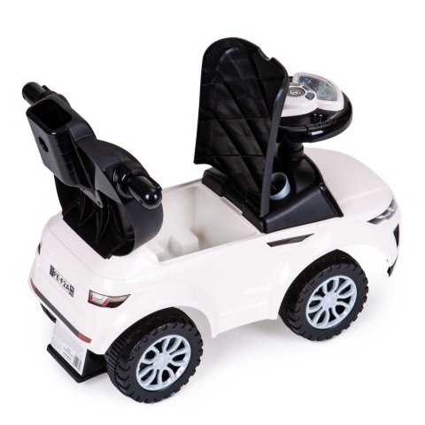 JEŹDZIK CHODZIK PCHACZ 3W1 AUTKO SUPER CAR BIAŁY