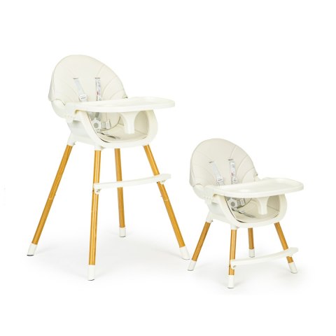 KRZESEŁKO FOTELIK DO KARMIENIA 2W1 BEŻOWE ECOTOYS